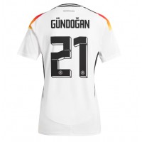 Deutschland Ilkay Gundogan #21 Heimtrikot Frauen EM 2024 Kurzarm